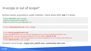 Secrets of Google VRP by: Krzysztof Kotowicz, Google Security Team