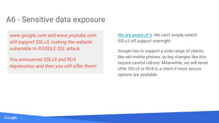 Secrets of Google VRP by: Krzysztof Kotowicz, Google Security Team