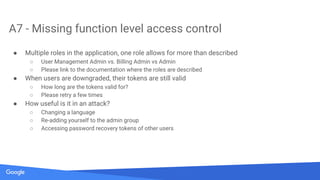 Secrets of Google VRP by: Krzysztof Kotowicz, Google Security Team