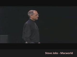 Steve Jobs - Macworld
 