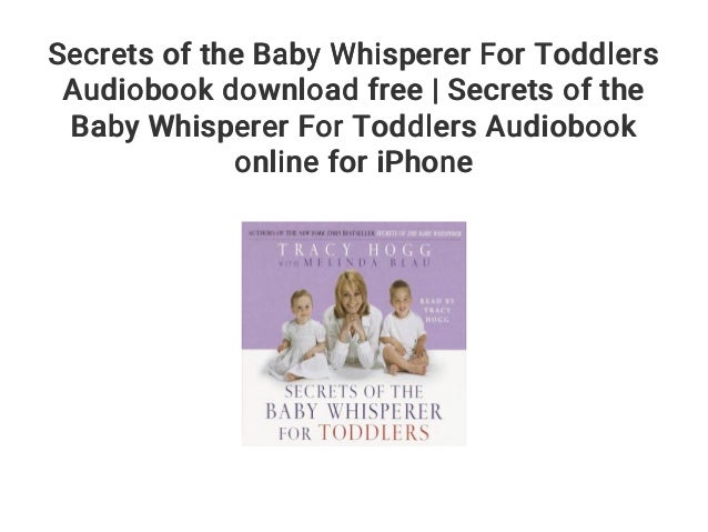 secrets of the baby whisperer read online