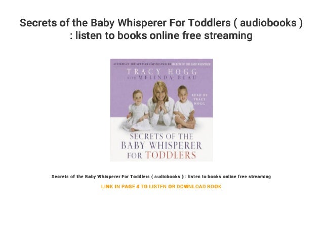 secrets of the baby whisperer