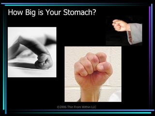 How Big is Your Stomach?  