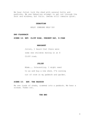 Secrets script draft 3 | DOCX