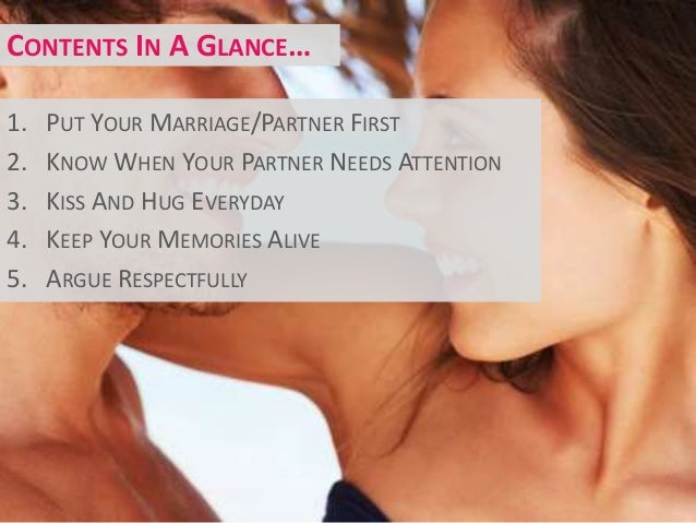 Secrets To A Happy Marriage: 5 Things You Must Know For A 