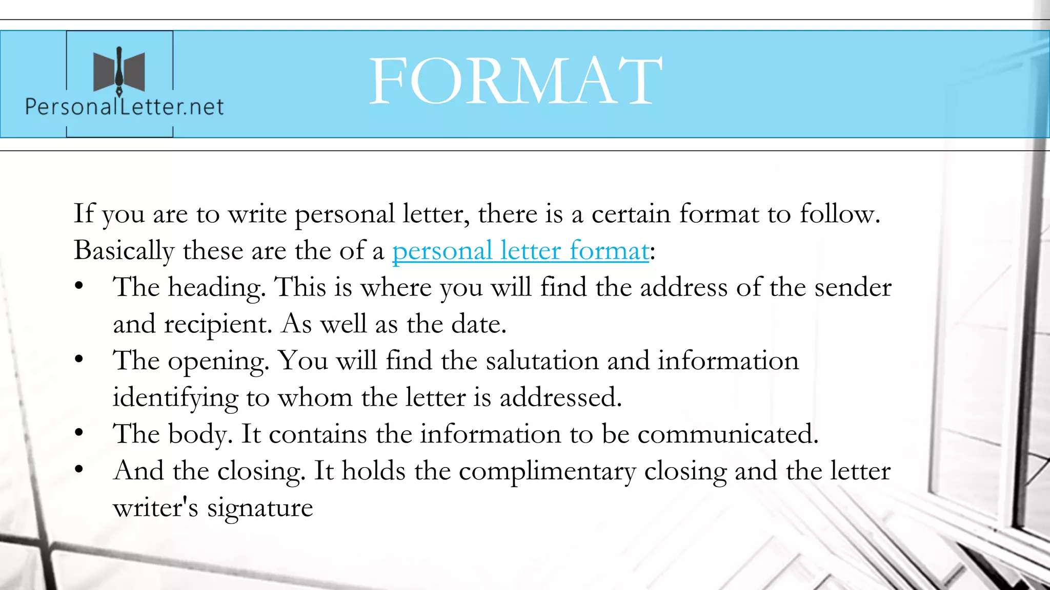 Secrets to Writing a Great Personal Letter | PPTX