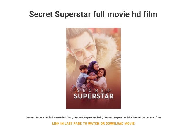 Secret Superstar Full Movie