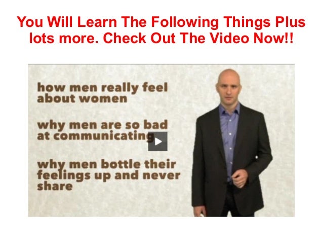 How to understand what a man wants How to understand what a man wants