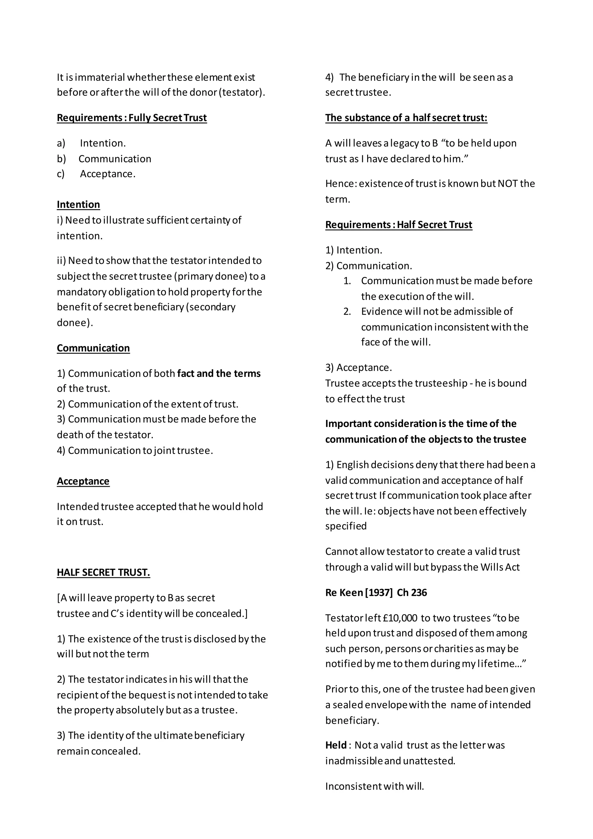 Secret Trust short Notes PDF secret-trust-short-notes-pdf