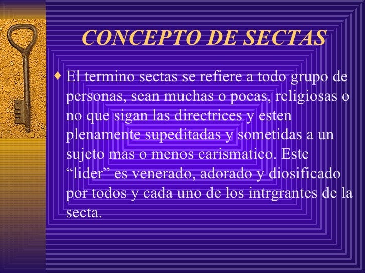 Sectas y Religiones