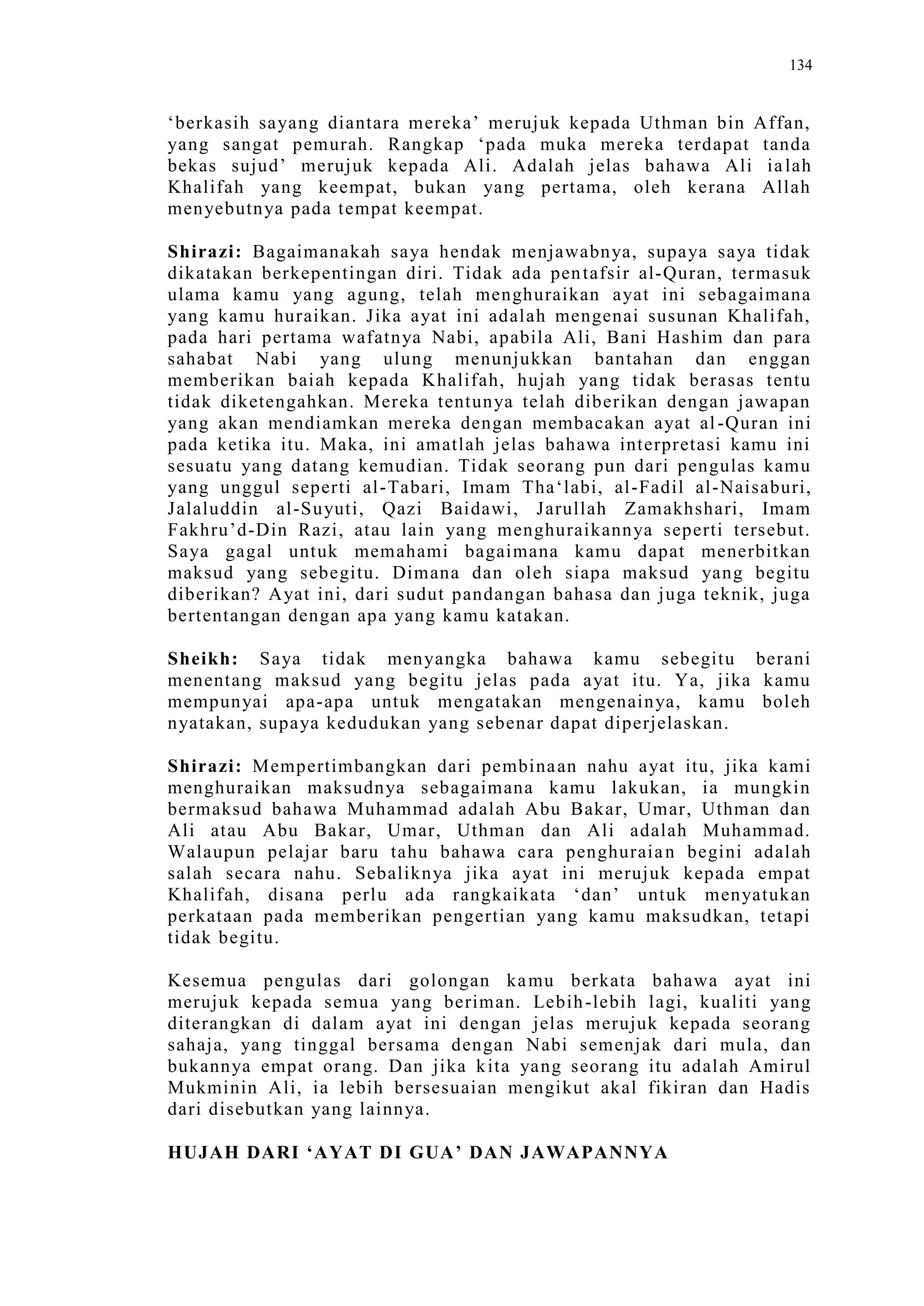 Sect Comparative In Peshwar Night