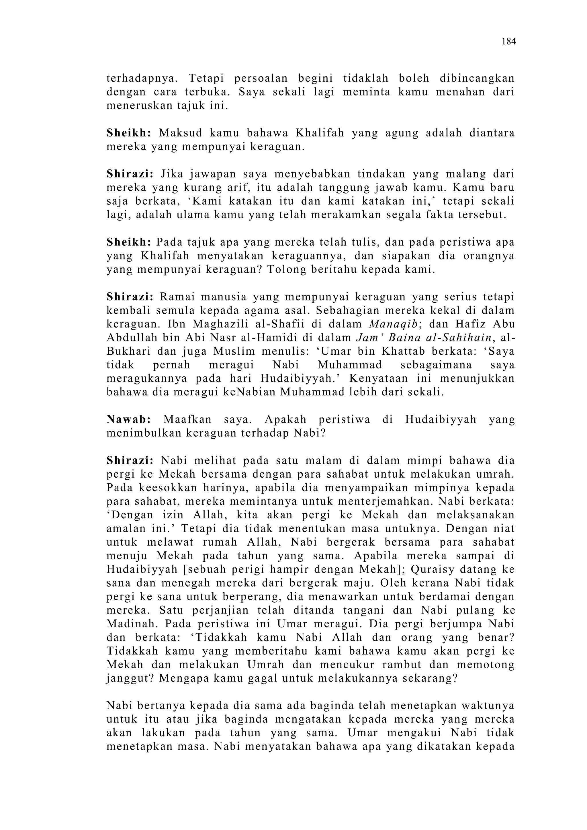 Sect Comparative In Peshwar Night