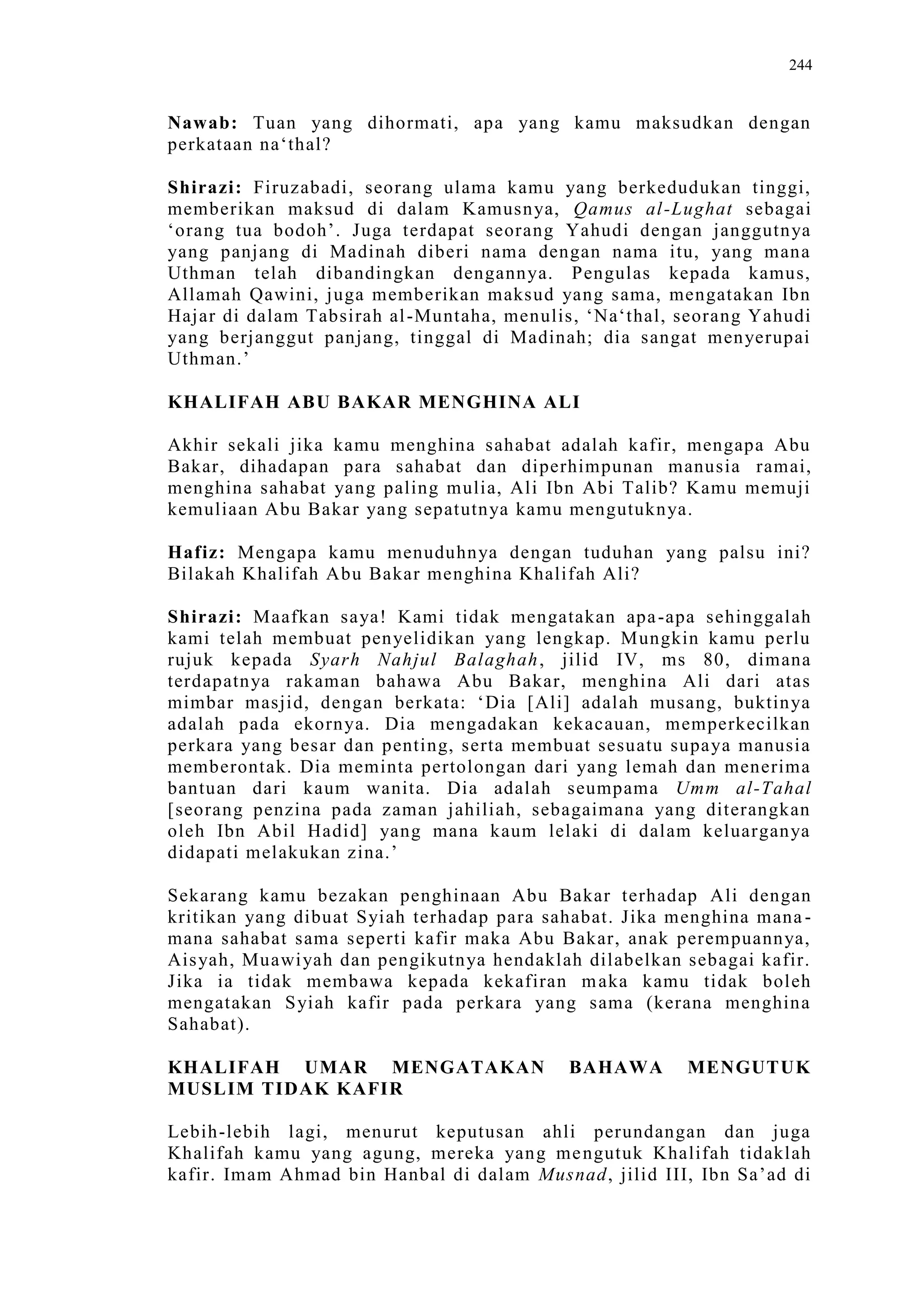 Sect Comparative In Peshwar Night