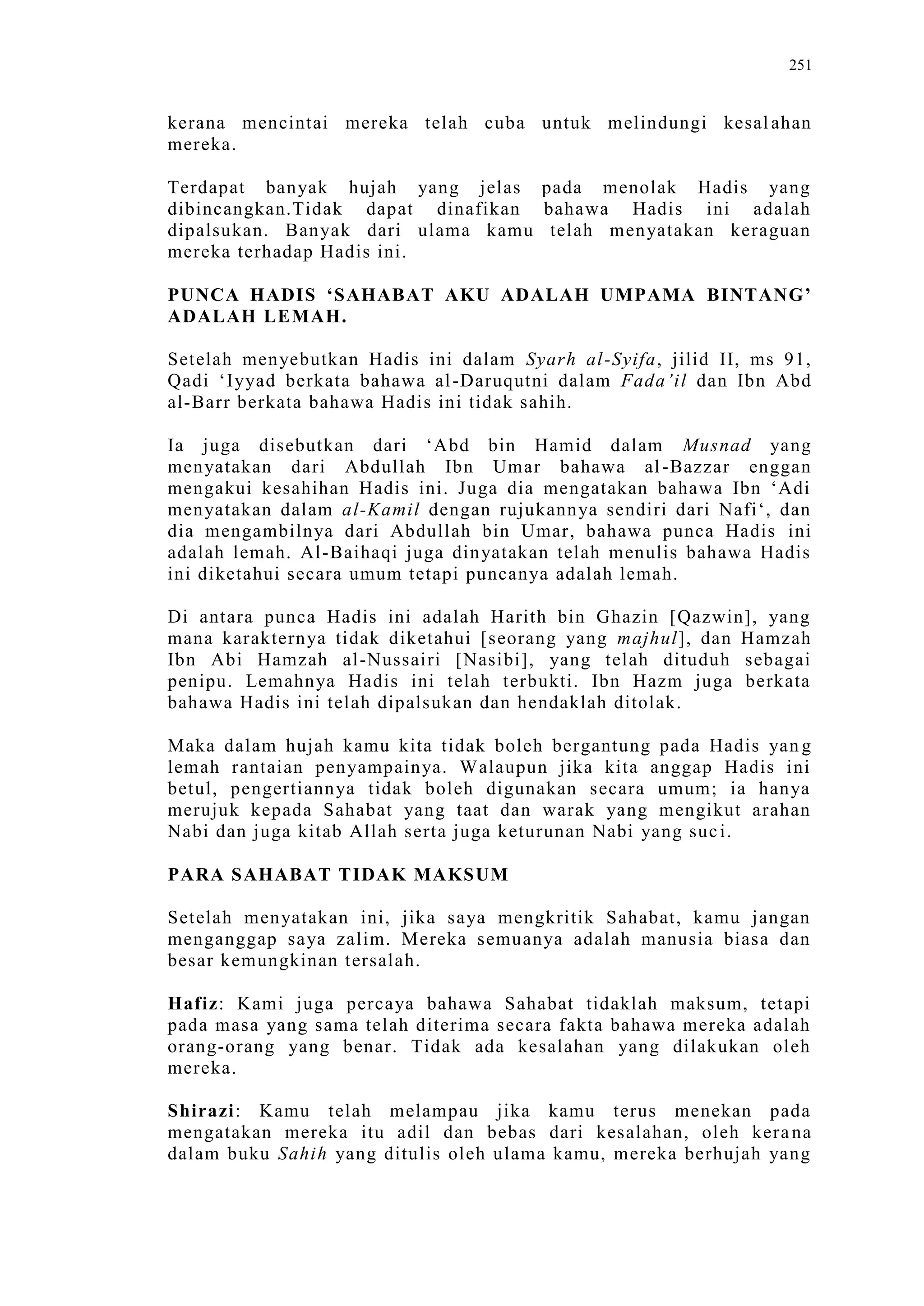 Sect Comparative In Peshwar Night