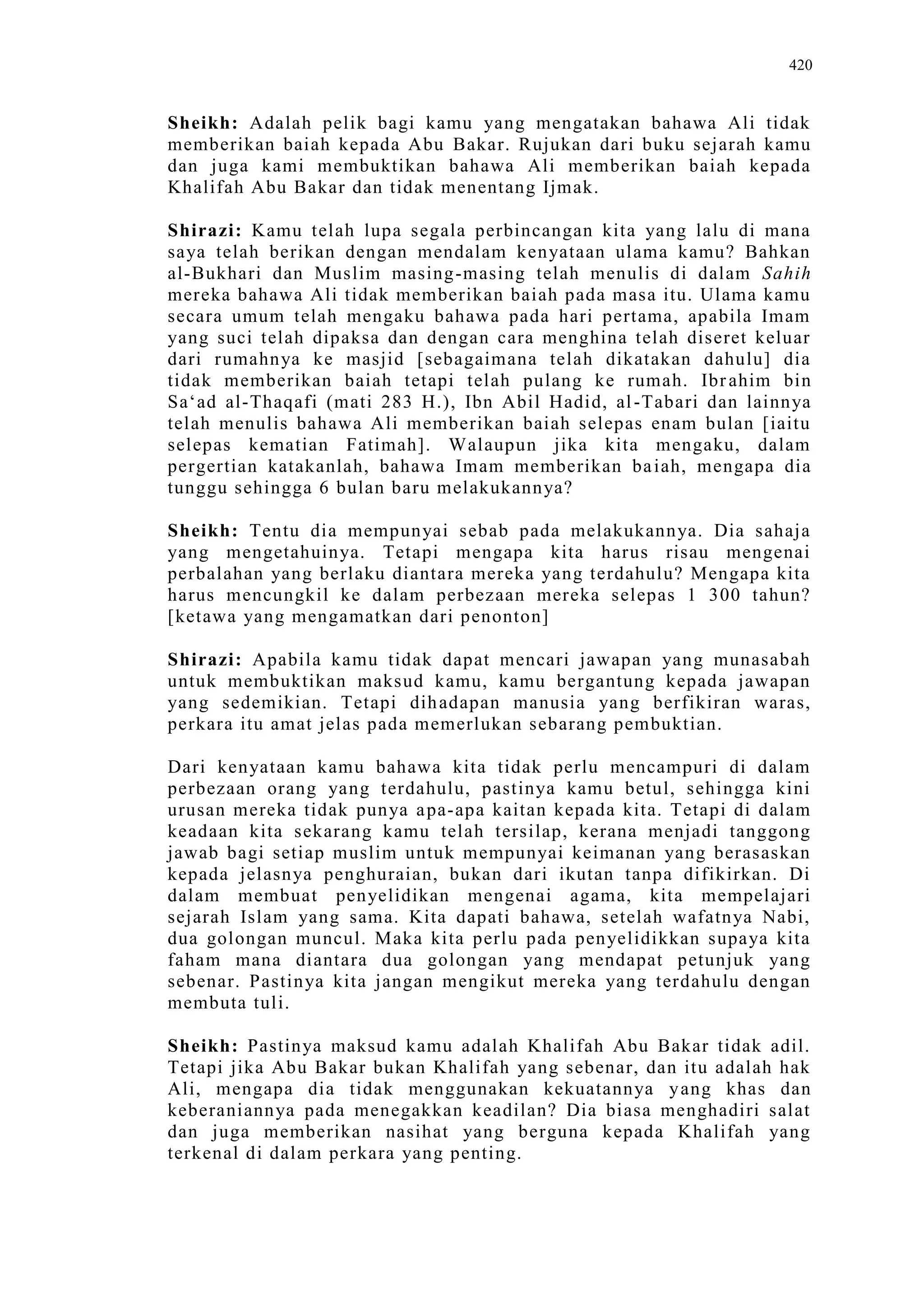 Sect Comparative In Peshwar Night
