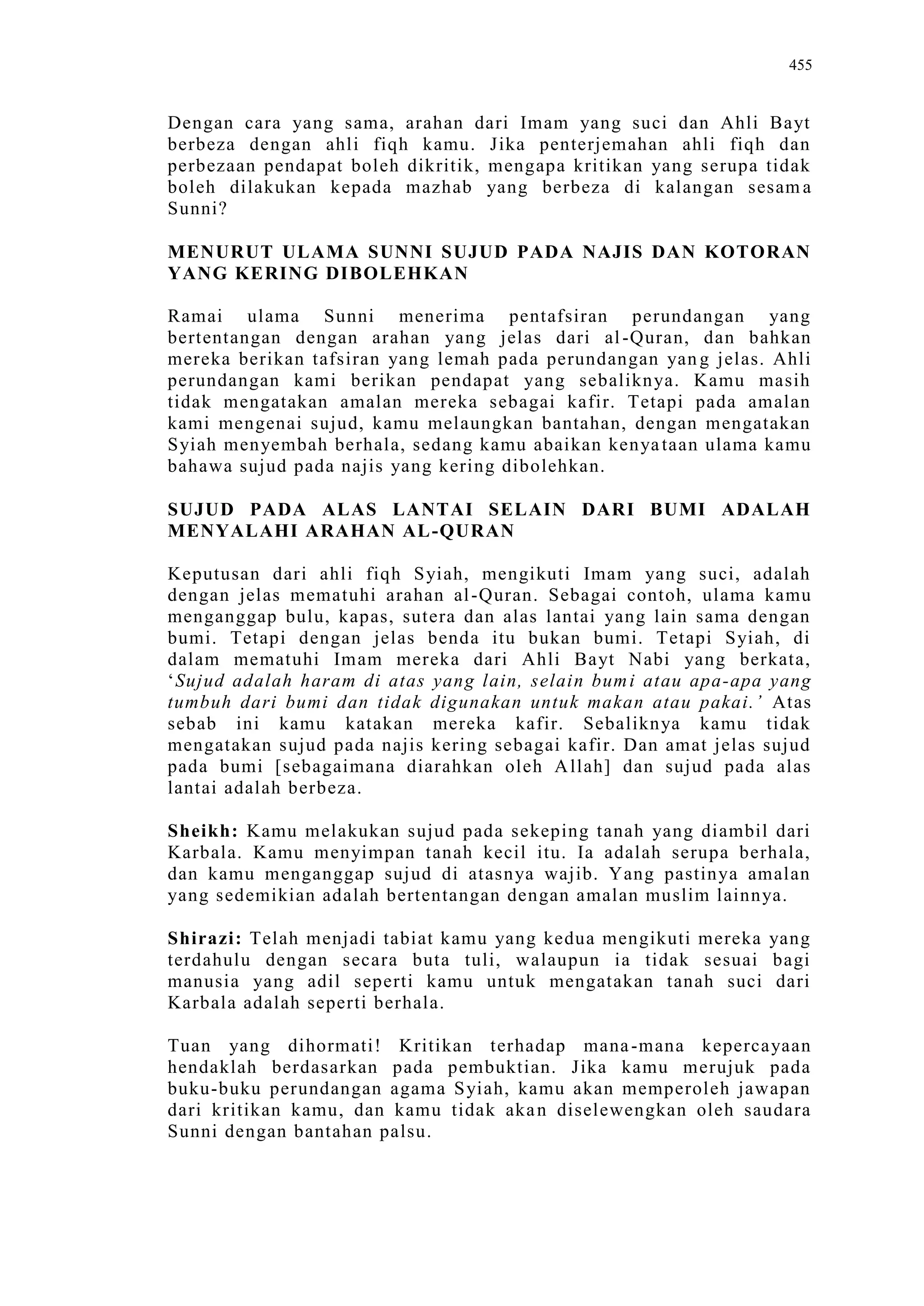 Sect Comparative In Peshwar Night