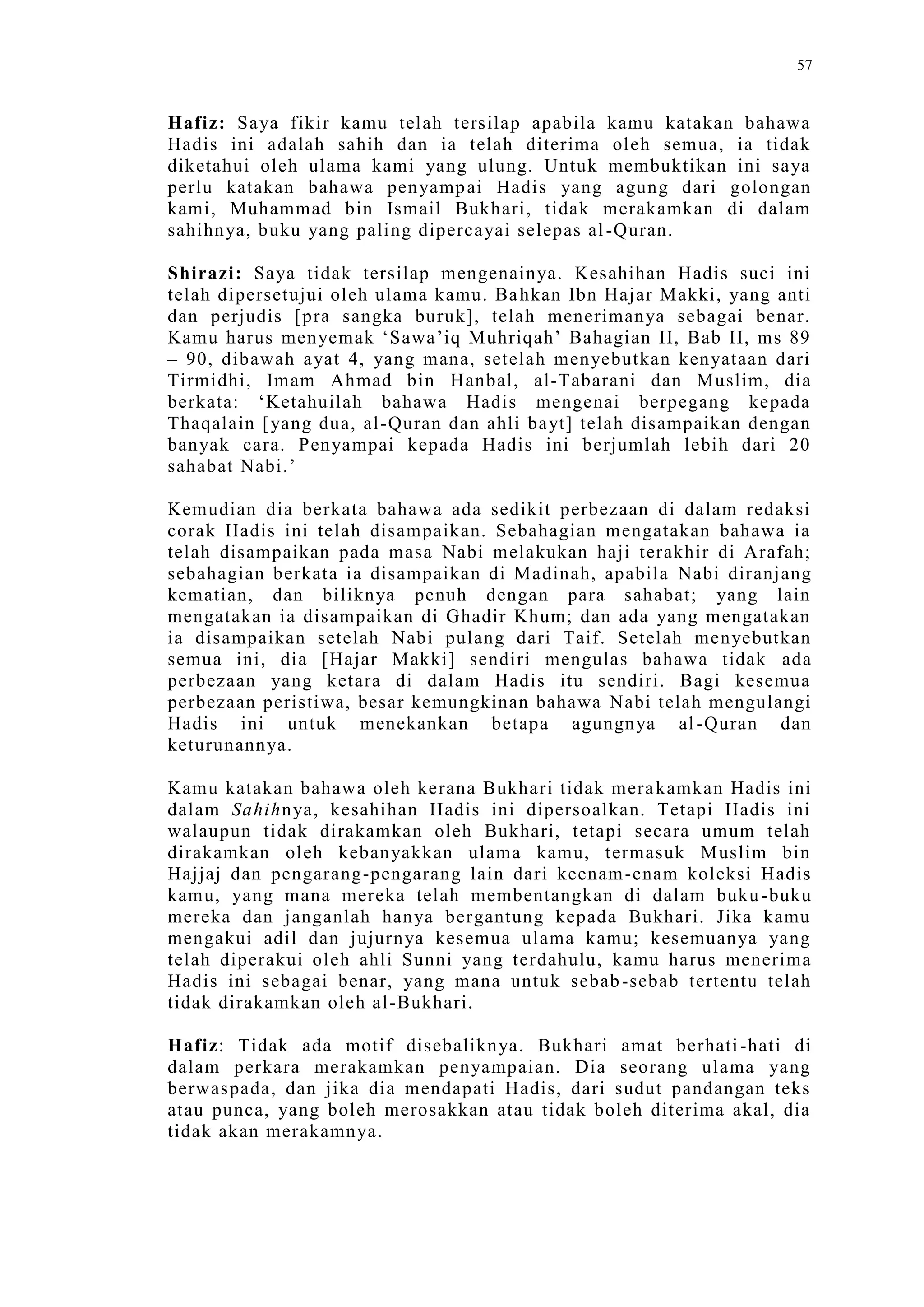 Sect Comparative In Peshwar Night