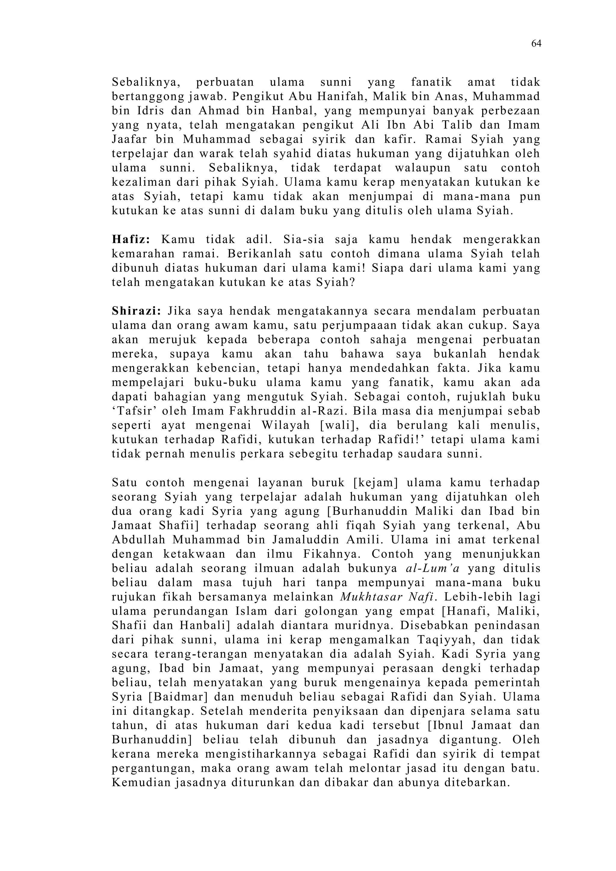 Sect Comparative In Peshwar Night