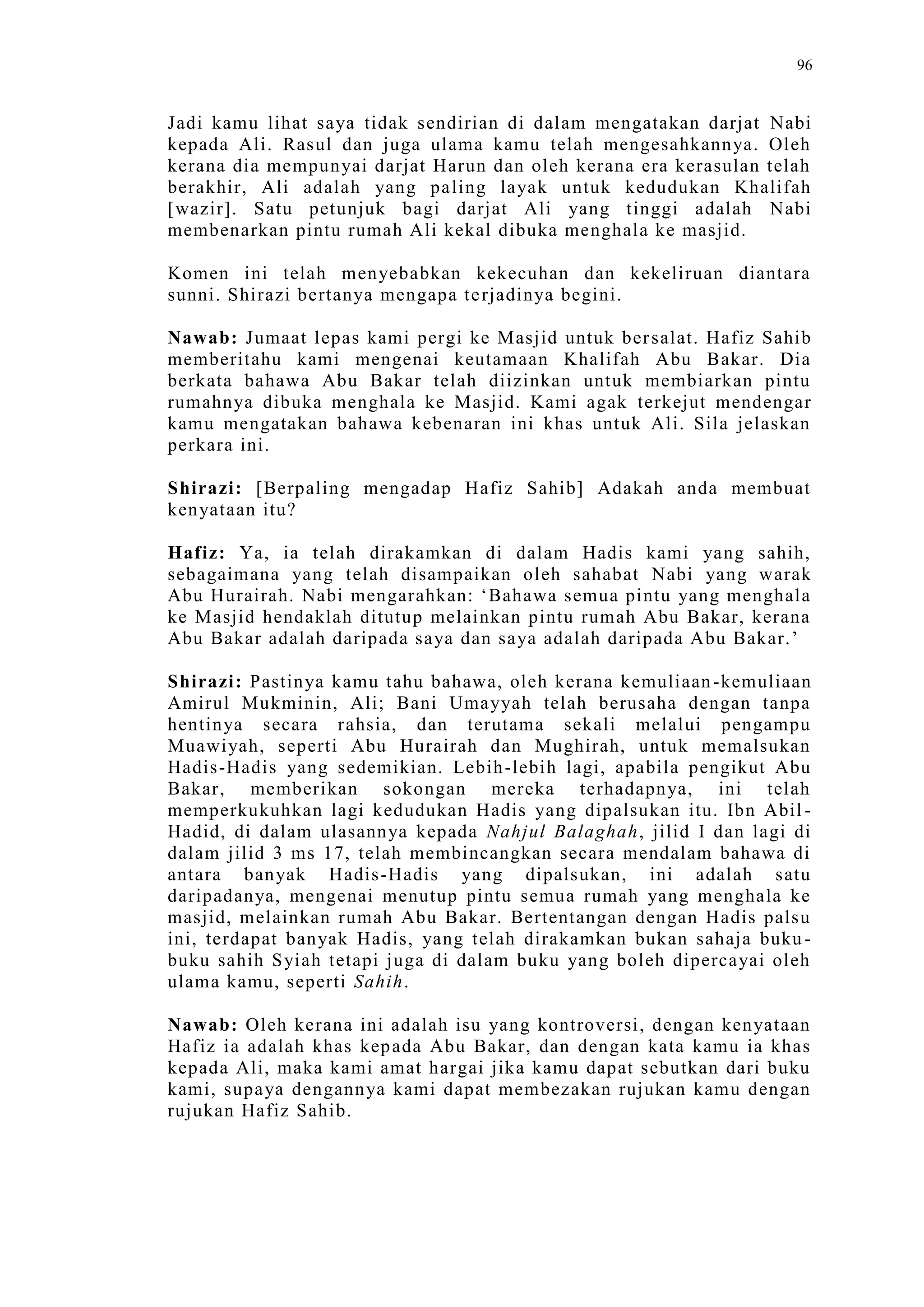 Sect Comparative In Peshwar Night
