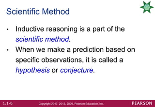 Section 1.1 inductive & deductive reasoning | PPTX
