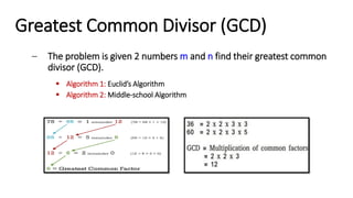 Algorithms Analysis & Design - Lecture 1 | PPT