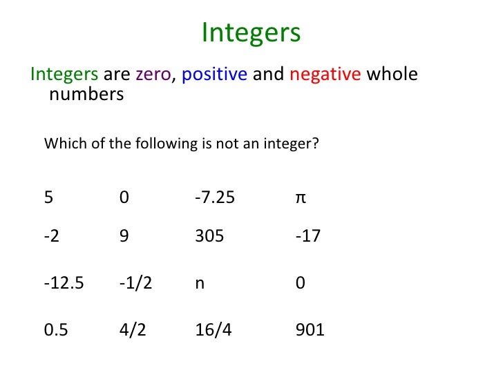 Section 1.3 integers absolute value (math)