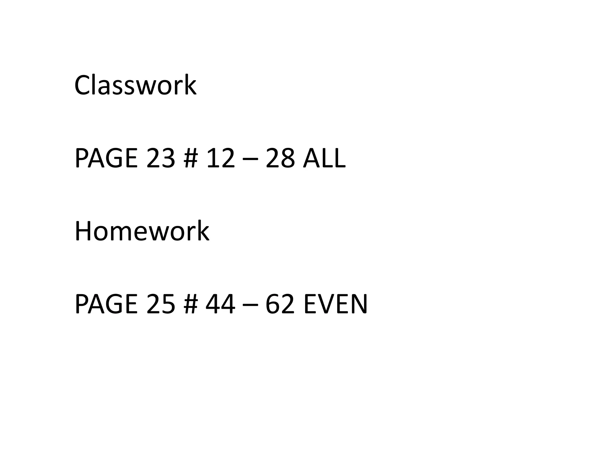 Transitive Property of Equality