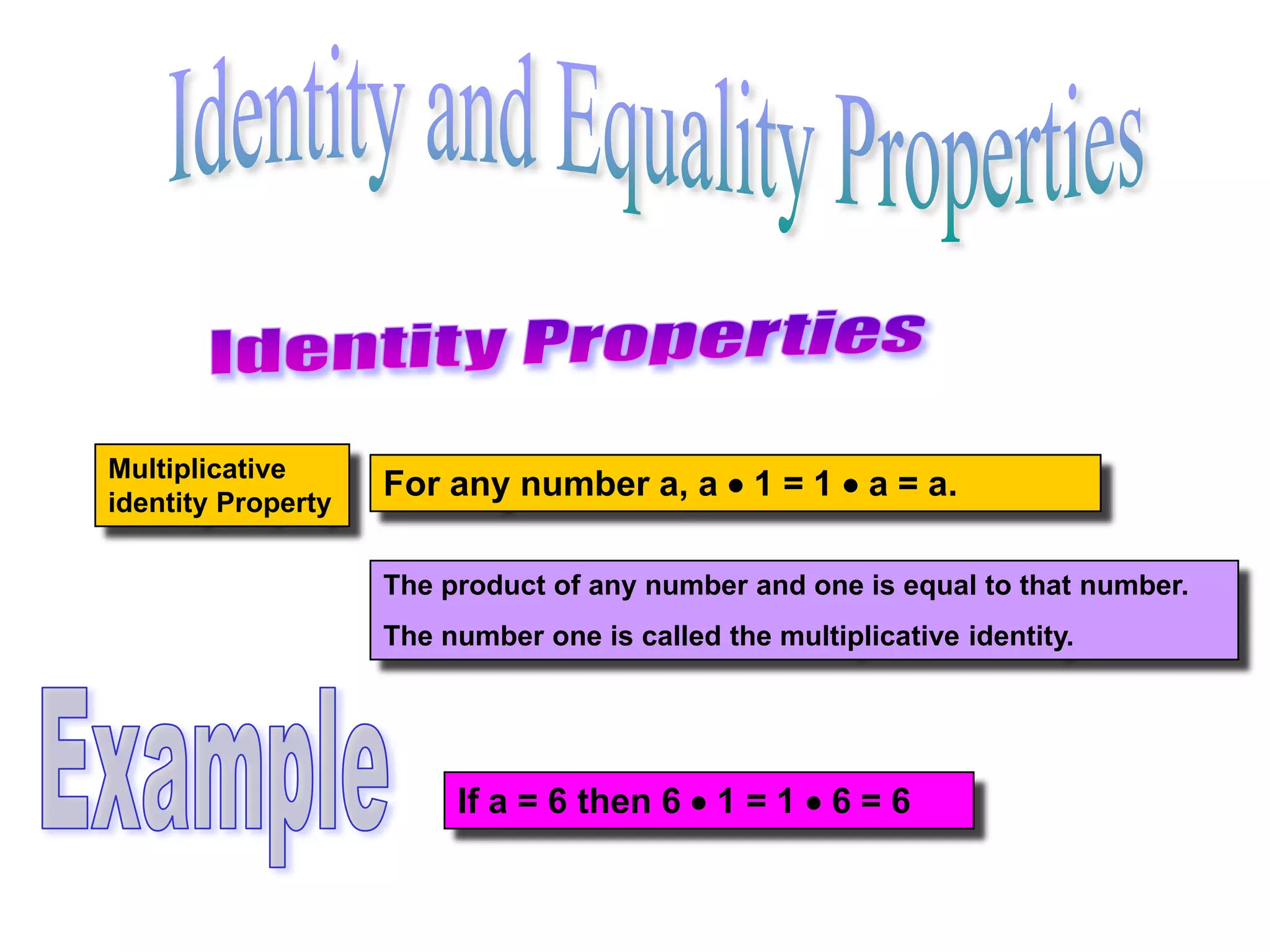 Multiplicative Identity Property of Zero