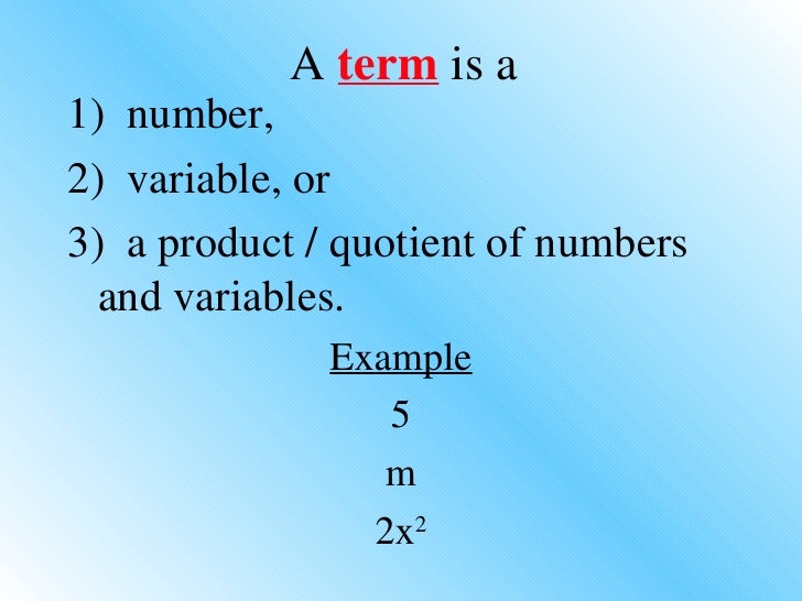 Section 1.5 distributive property (algebra)