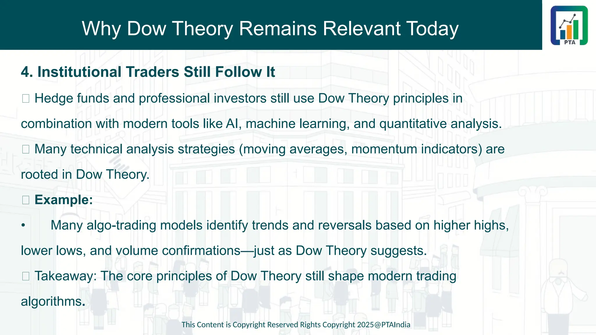 Section1 - Chapter 2 - The Dow Theory - CMT Level 1 Short Notes | PPTX