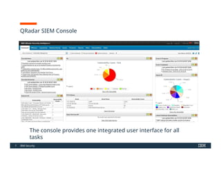 Comprehensive IBM QRadar SIEM Foundations and Capabilities Overview | PPTX