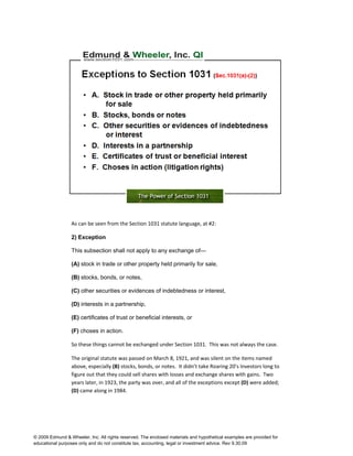 Section 1031 For Pros Handbook | PDF
