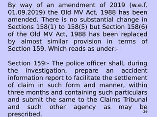 Section 159n Form.pdf Section 166(3) of the motor vehicles (amended) 2019 act | PDF