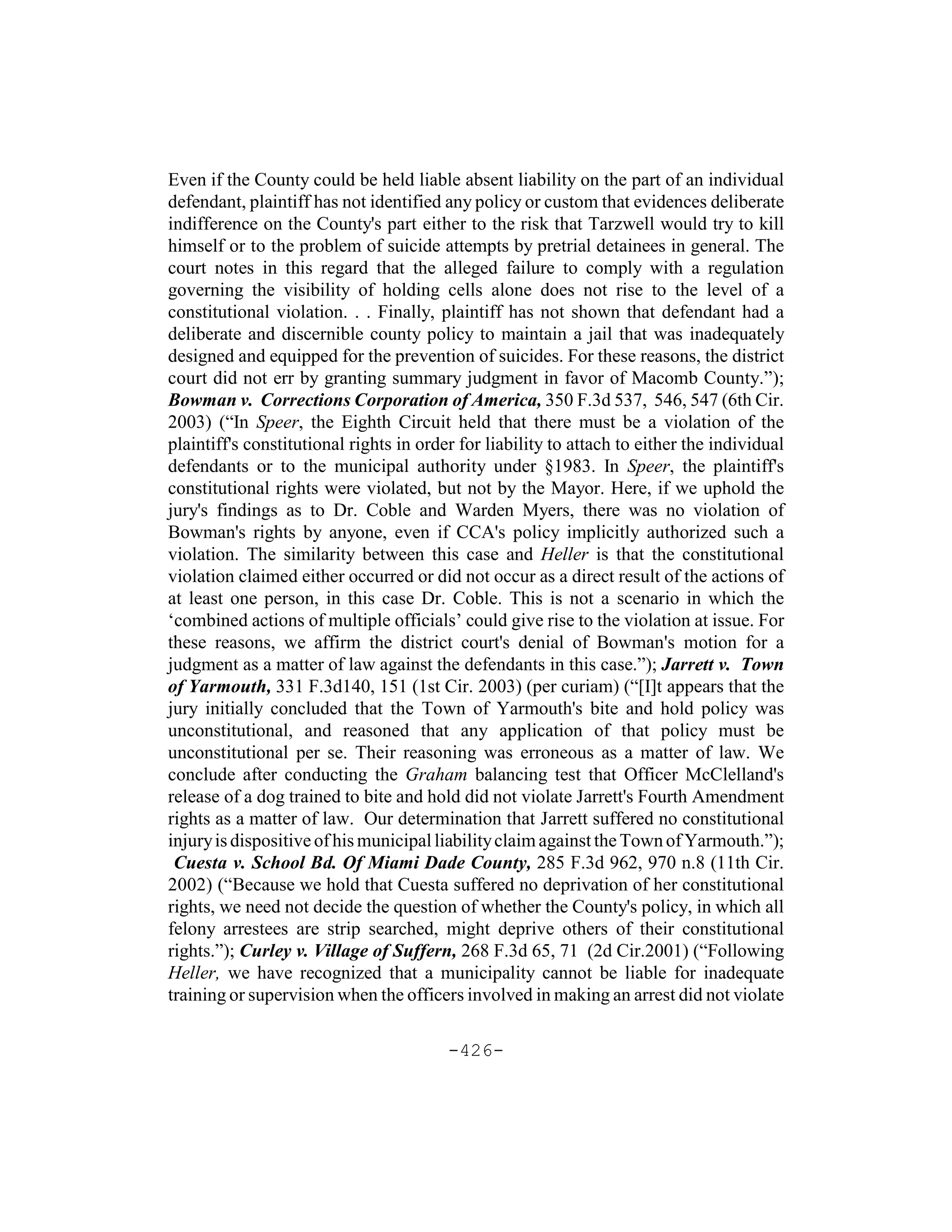 Section 1983   basic principles, individual and entity liability, by  karen blum, esq