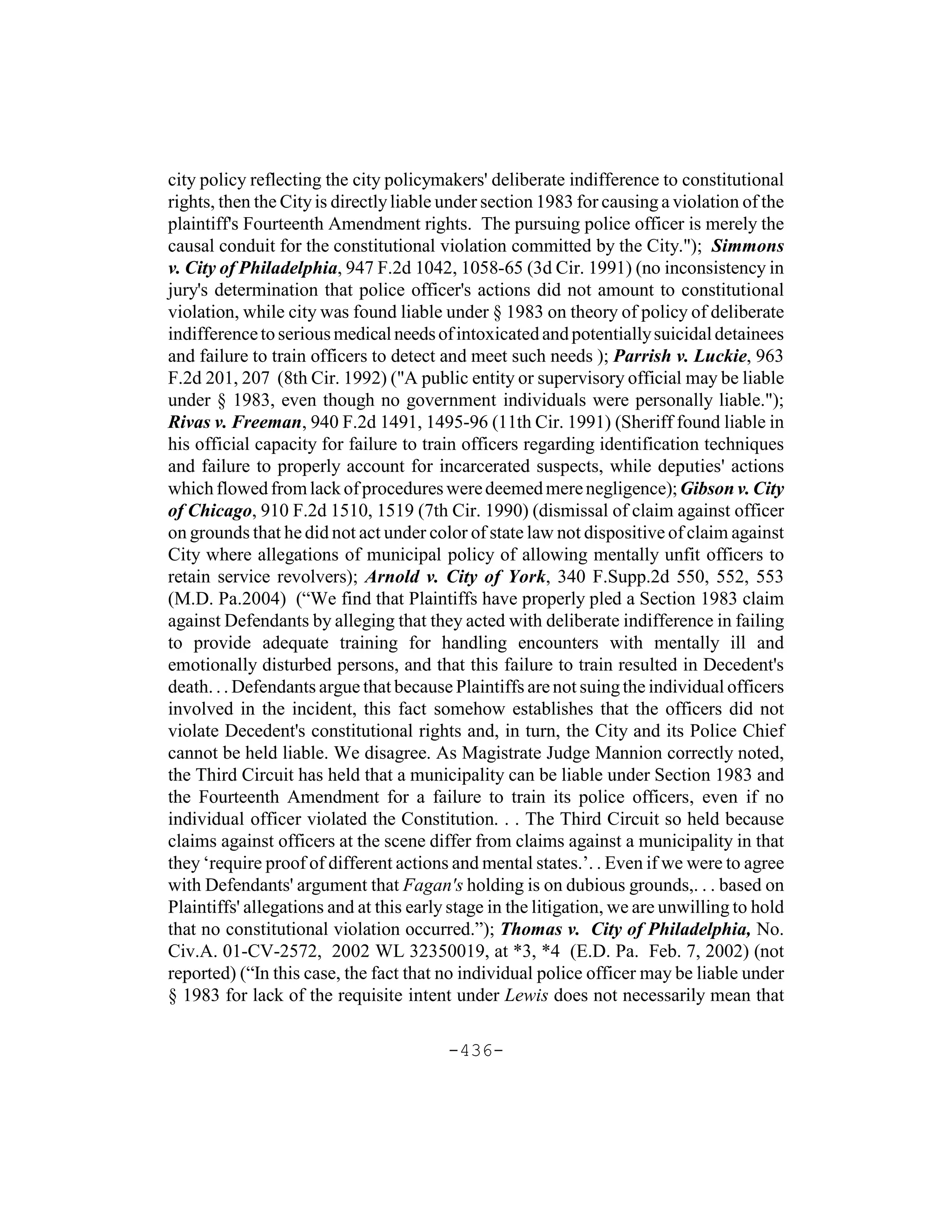 Section 1983   basic principles, individual and entity liability, by  karen blum, esq