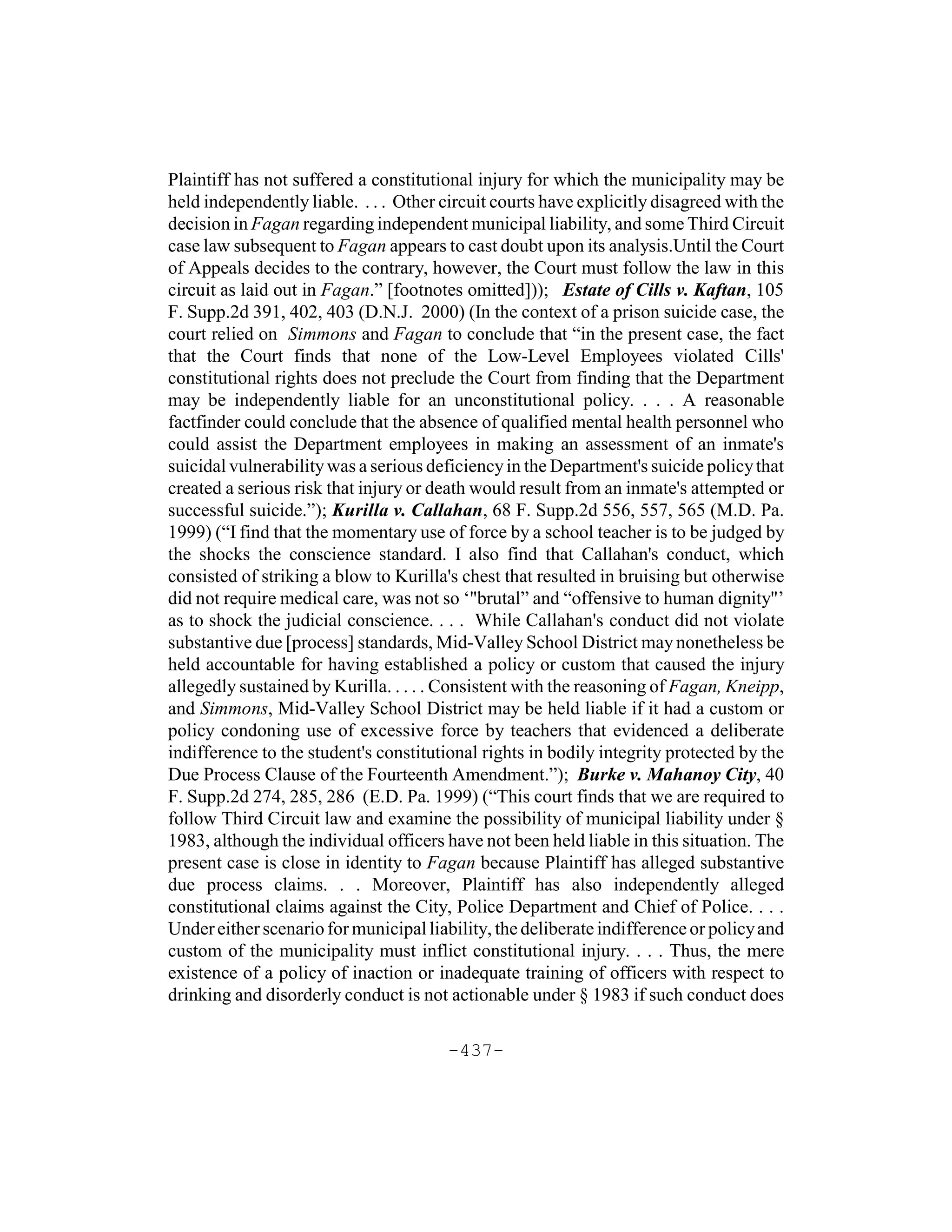 Section 1983   basic principles, individual and entity liability, by  karen blum, esq