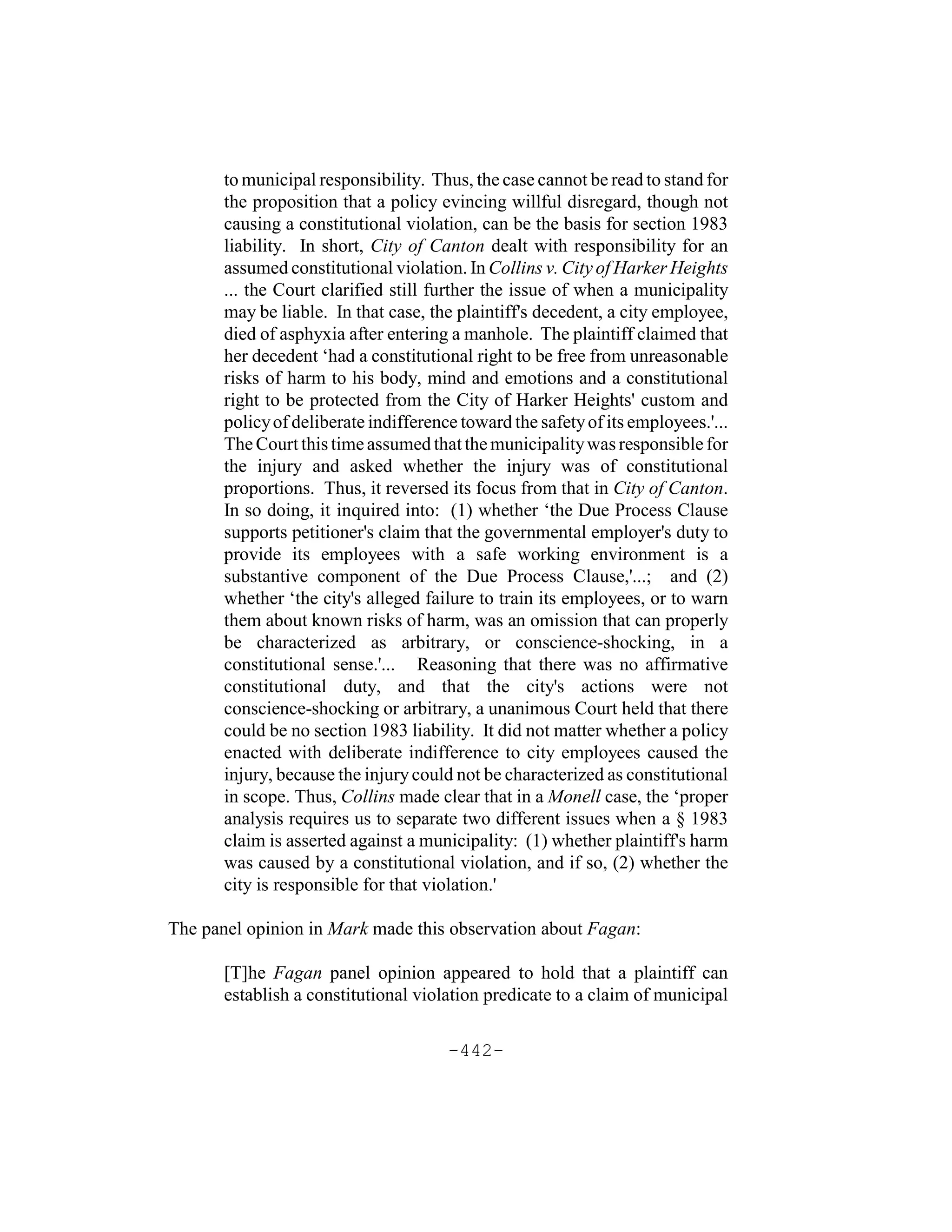 Section 1983   basic principles, individual and entity liability, by  karen blum, esq