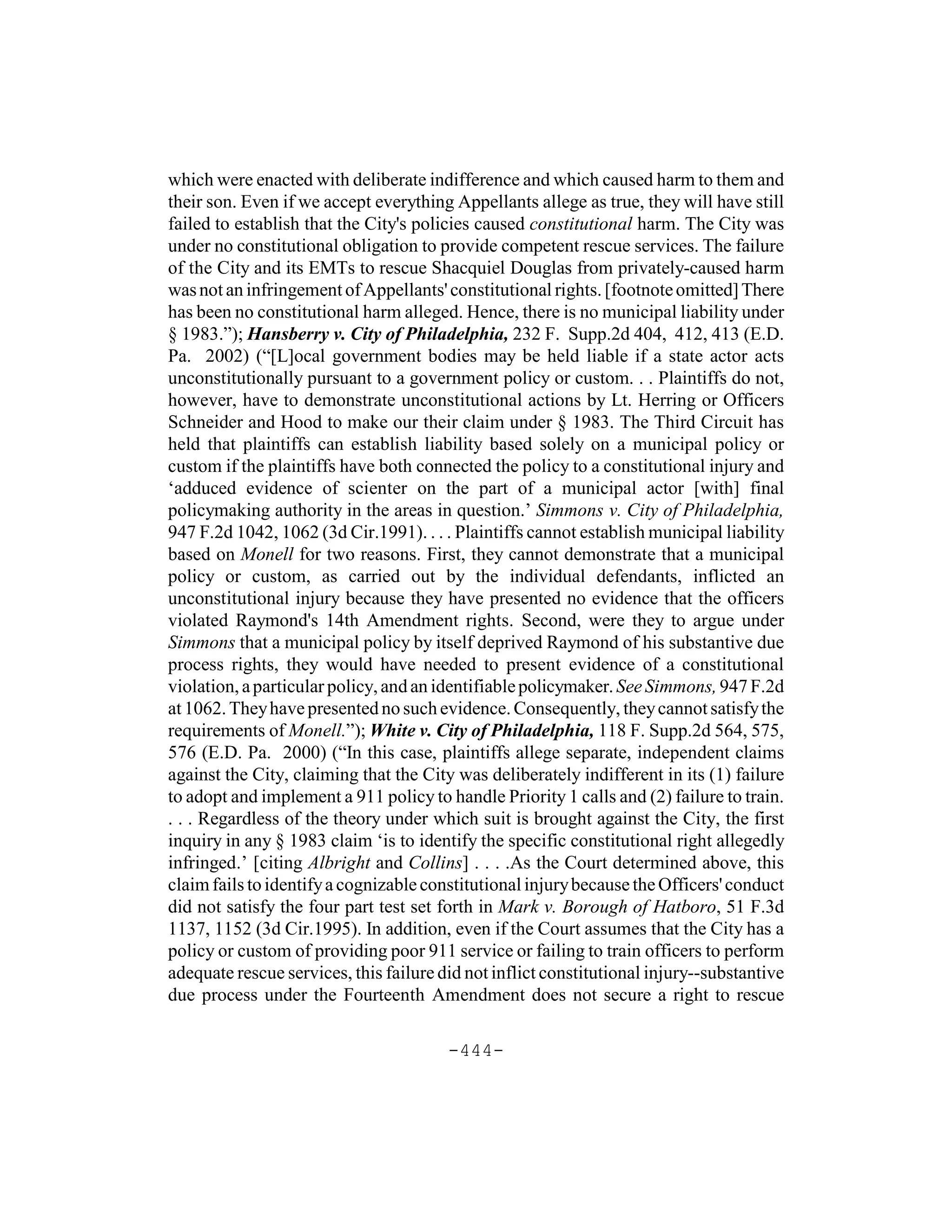 Section 1983   basic principles, individual and entity liability, by  karen blum, esq