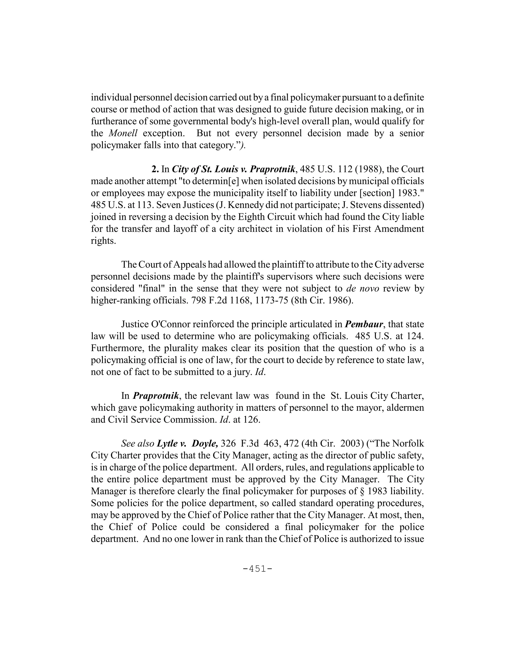 Section 1983   basic principles, individual and entity liability, by  karen blum, esq