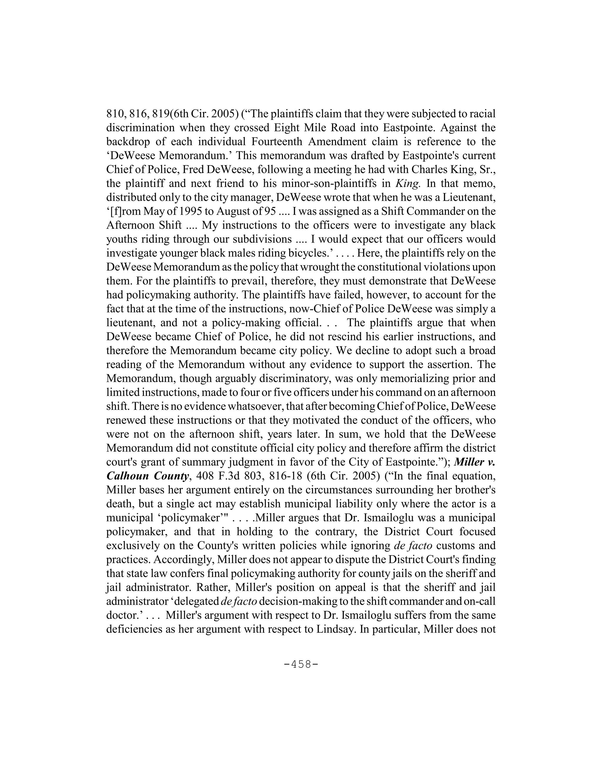 Section 1983   basic principles, individual and entity liability, by  karen blum, esq