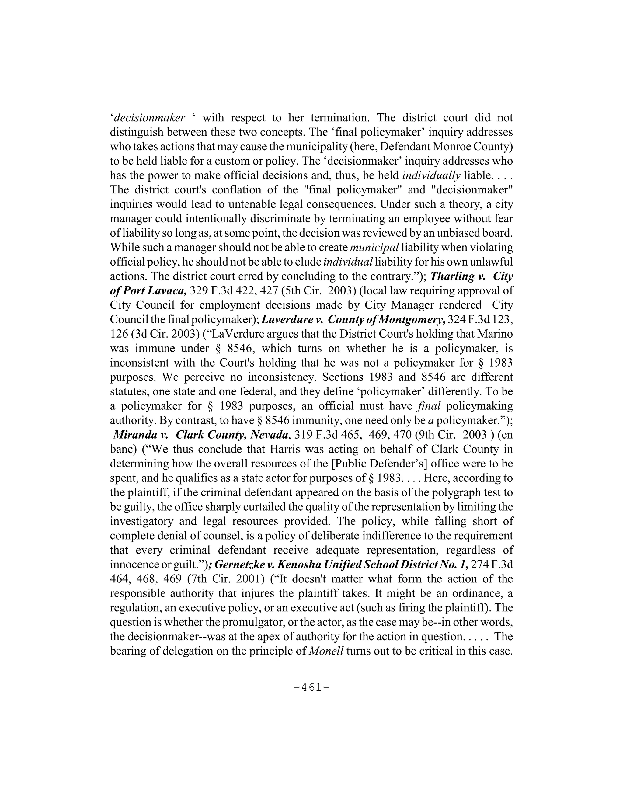 Section 1983   basic principles, individual and entity liability, by  karen blum, esq