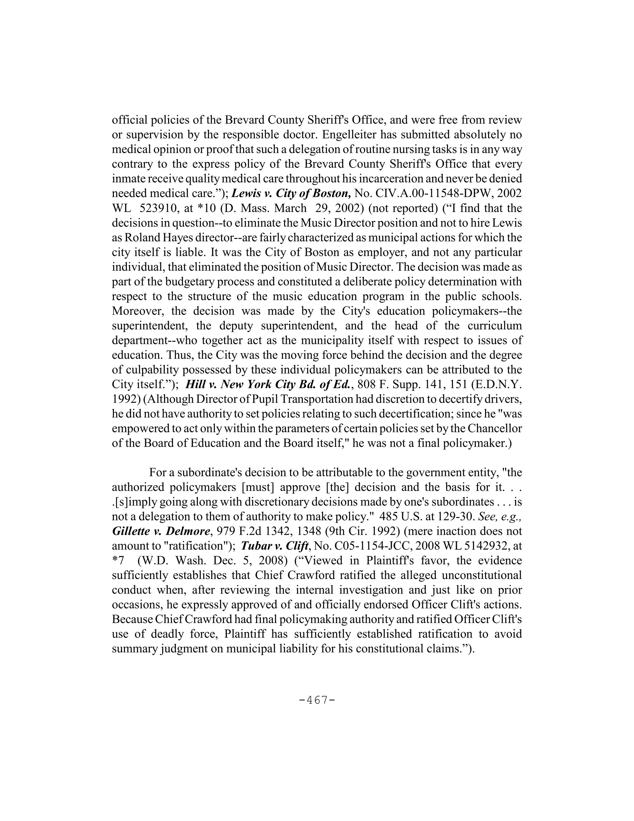 Section 1983   basic principles, individual and entity liability, by  karen blum, esq