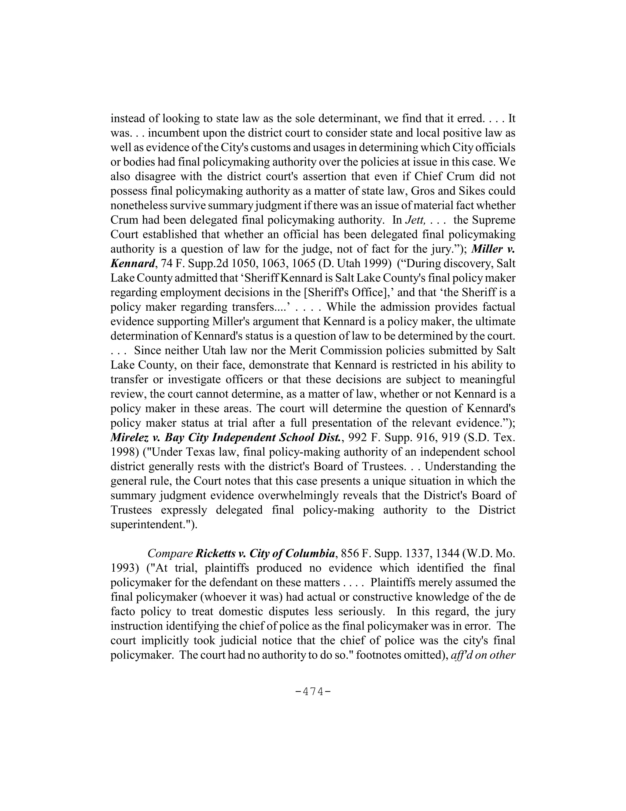 Section 1983   basic principles, individual and entity liability, by  karen blum, esq