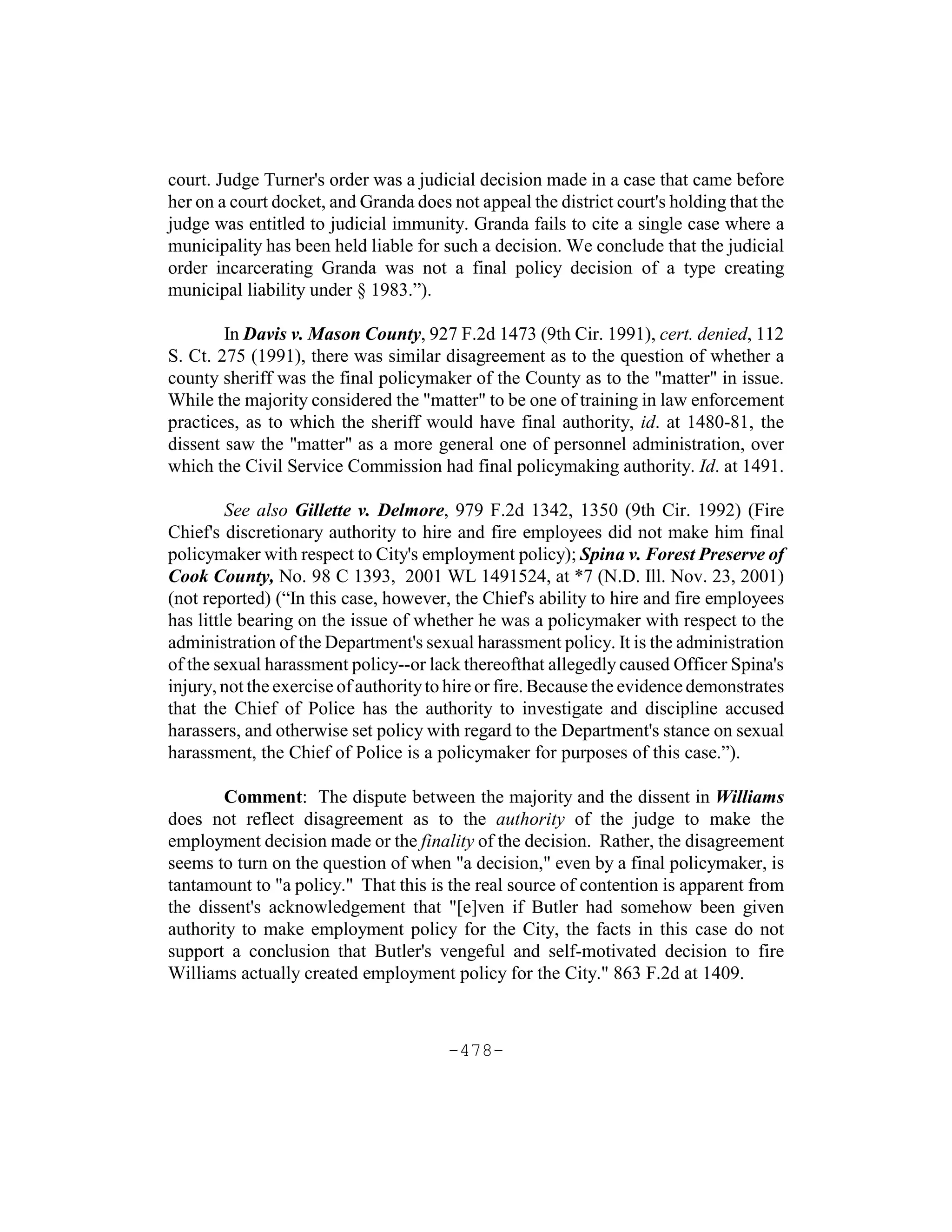 Section 1983   basic principles, individual and entity liability, by  karen blum, esq