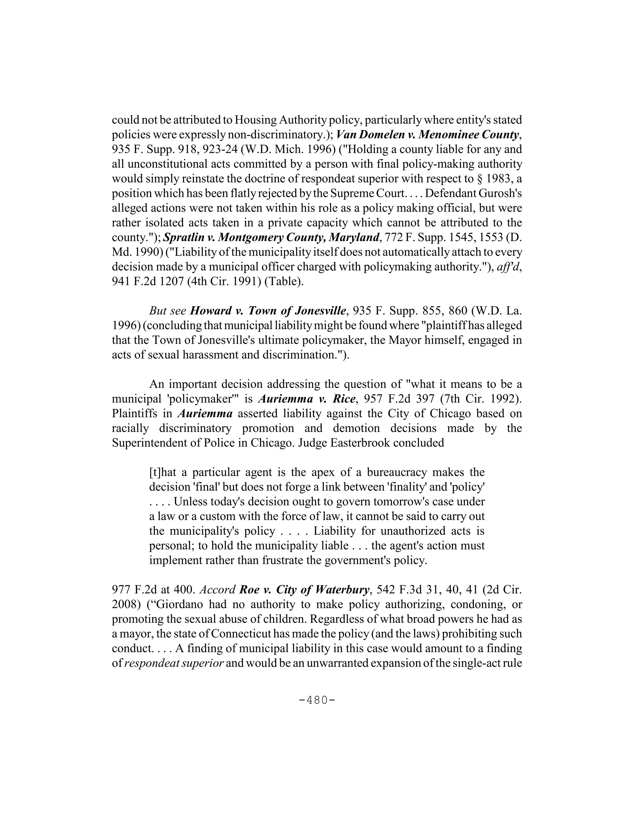 Section 1983   basic principles, individual and entity liability, by  karen blum, esq