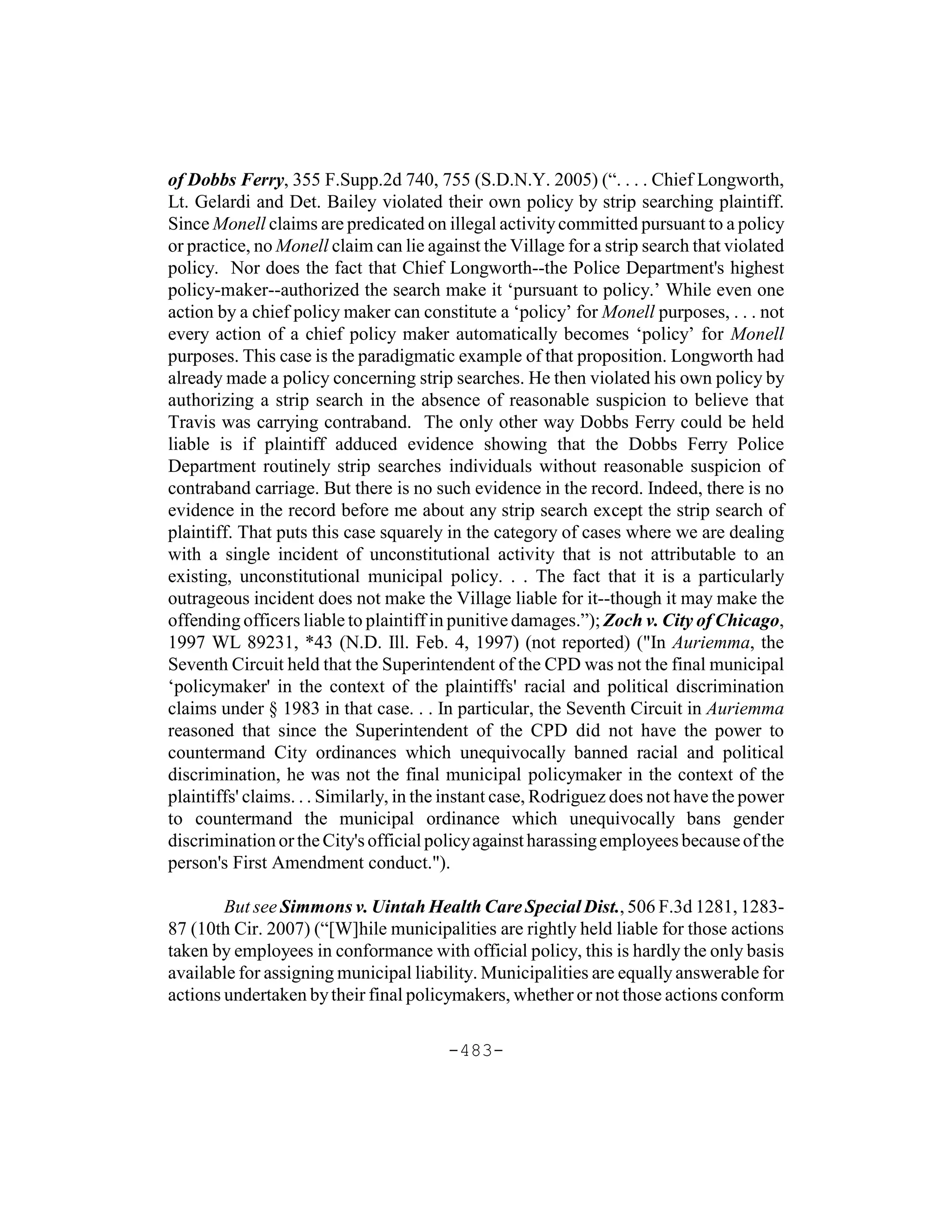 Section 1983   basic principles, individual and entity liability, by  karen blum, esq