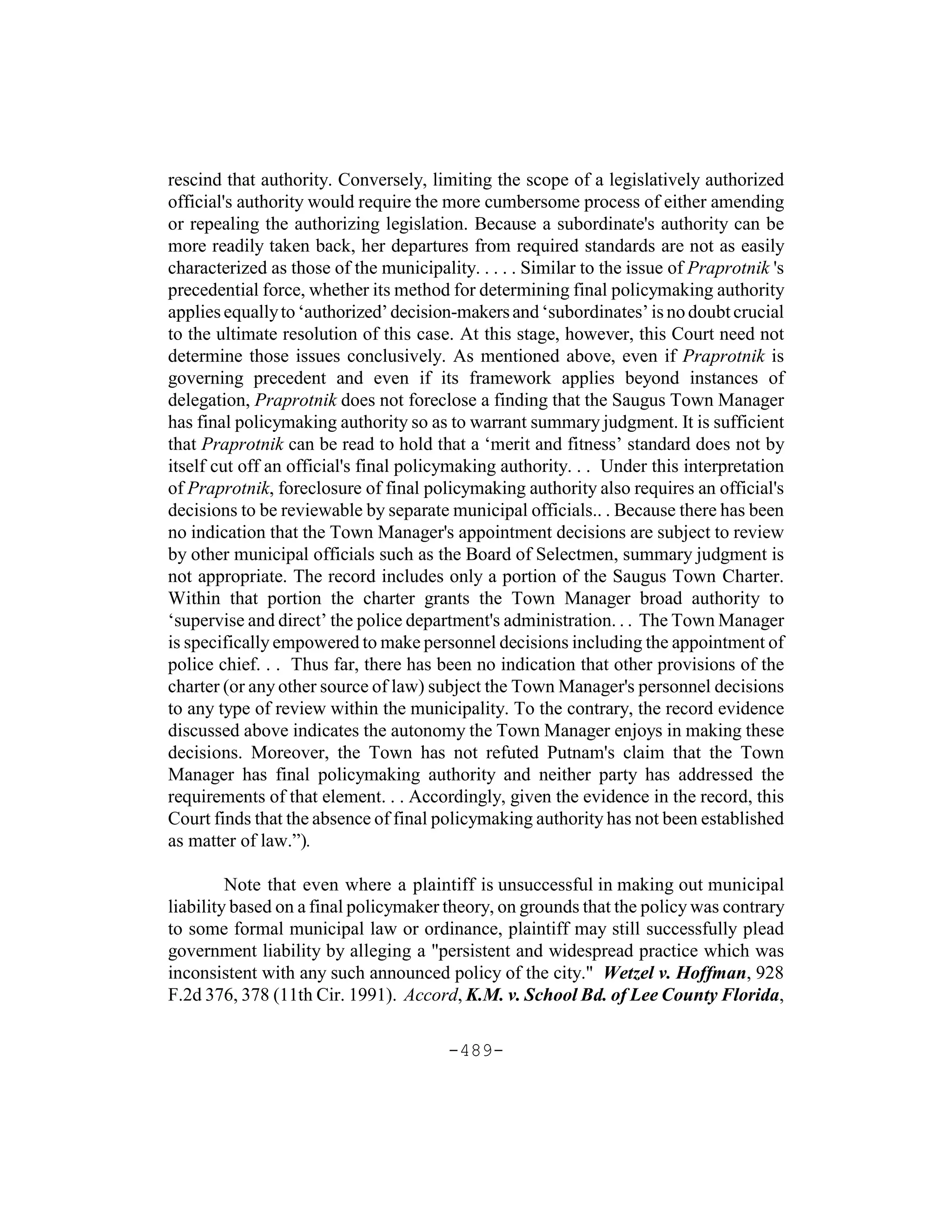 Section 1983   basic principles, individual and entity liability, by  karen blum, esq