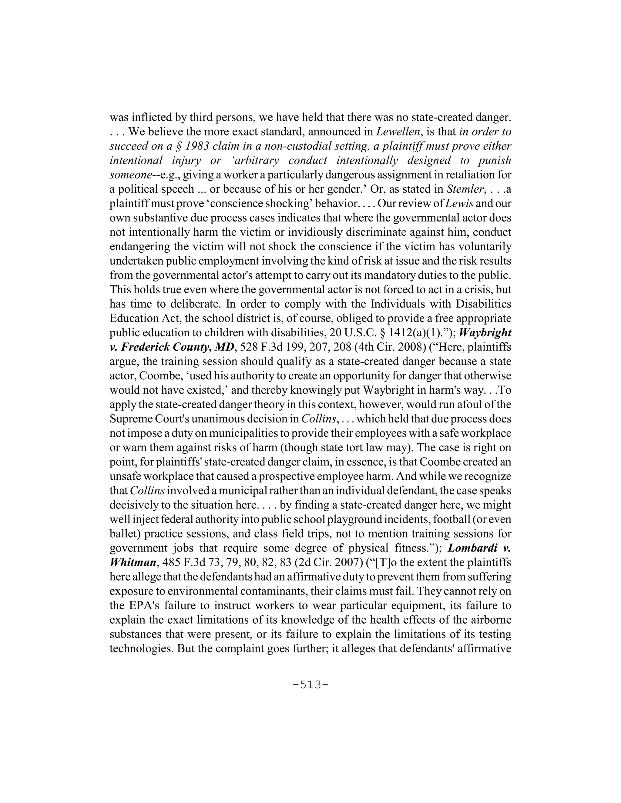 Section 1983   basic principles, individual and entity liability, by  karen blum, esq