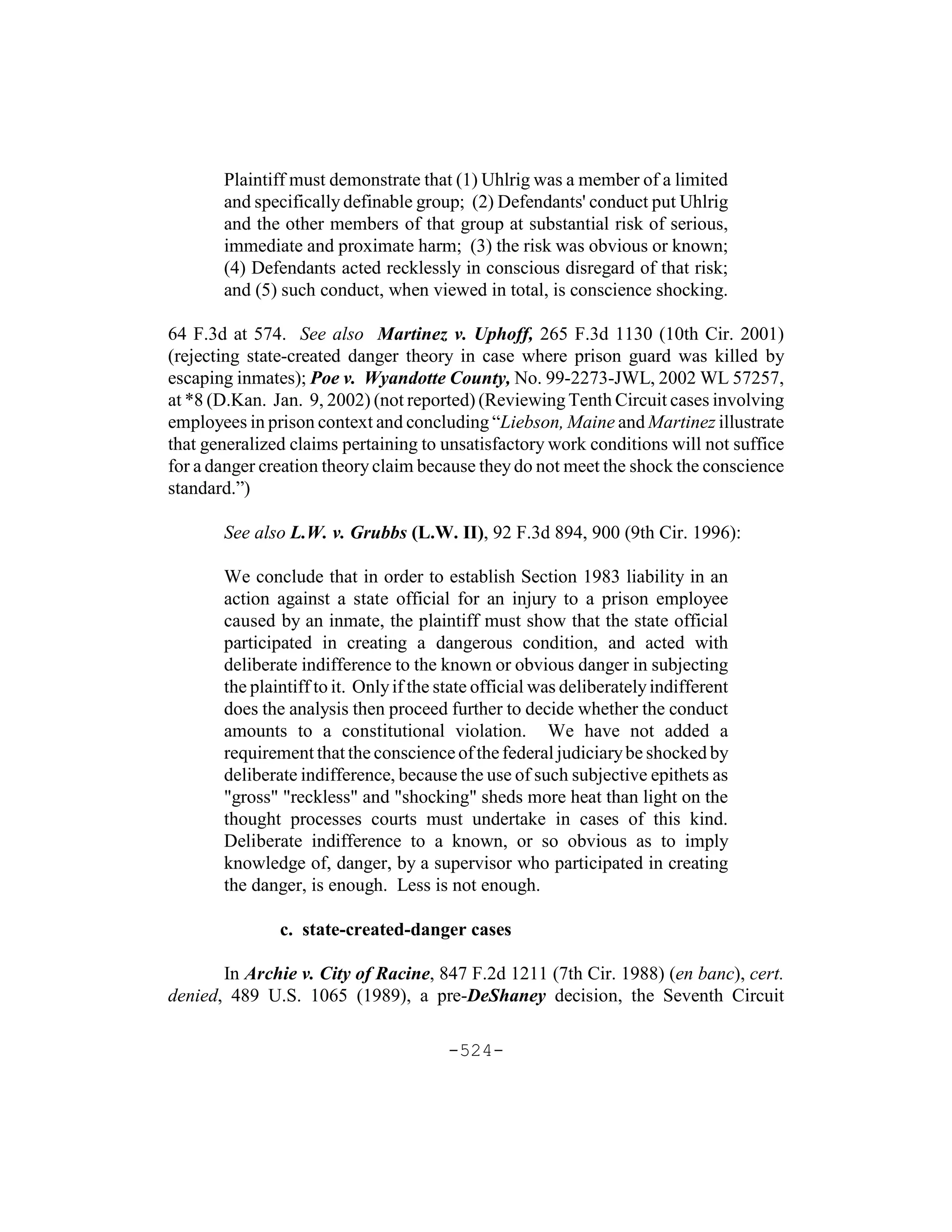 Section 1983   basic principles, individual and entity liability, by  karen blum, esq