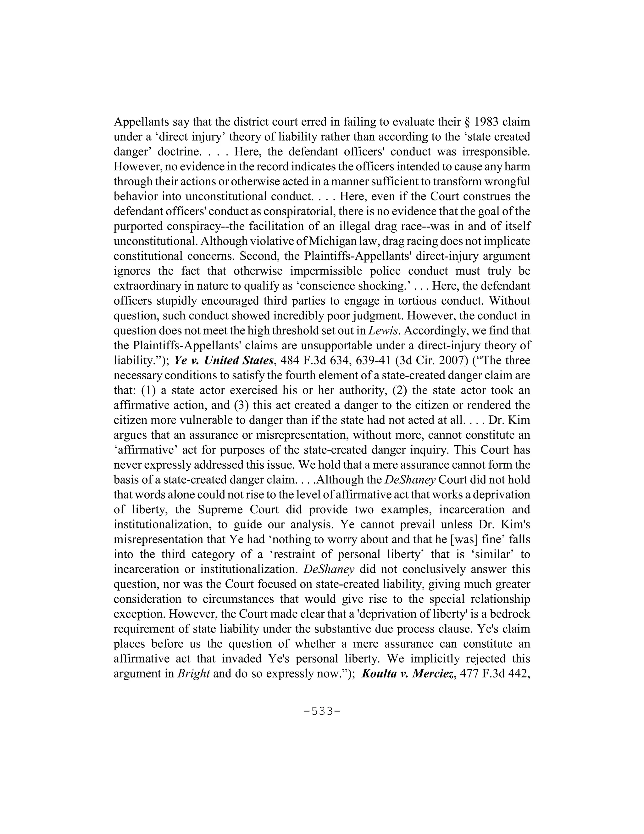 Section 1983   basic principles, individual and entity liability, by  karen blum, esq